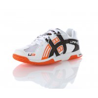 Florbalová obuv UNIHOC U3 Power White Orange